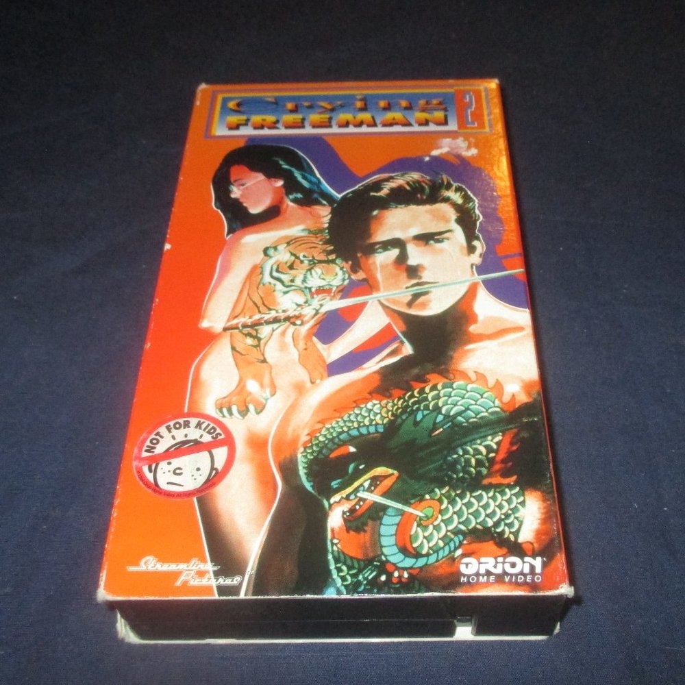 Crying Freeman 2 - Shades of Death Part 1 (Orion, Unrated Dubbed, VHS, 1995)